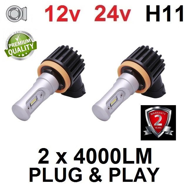 H11 SET LUMILED ZES chip 8000LM ATOM-series - SREDNJE-DUGO-MAGLENKU - PLUG&PLAY Beograd Zemun